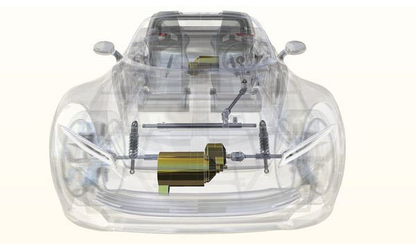 Un prototype de roadster électrique doté de deux moteurs synchrones
