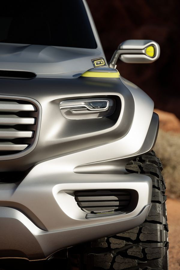 Les designers Mercedes imaginent un hypothétique Classe « G » du futur