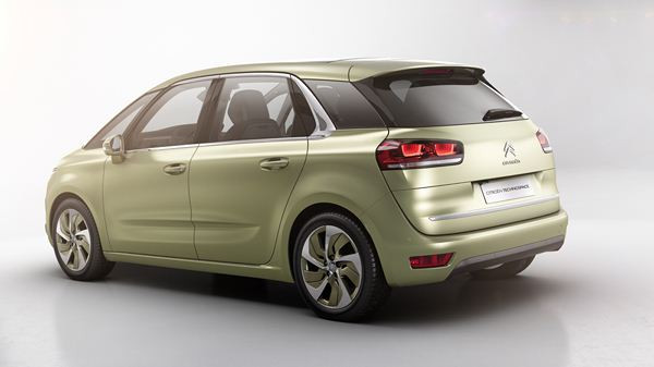 Le concept Citroën Technospace préfigure le nouveau monospace compact Citroën