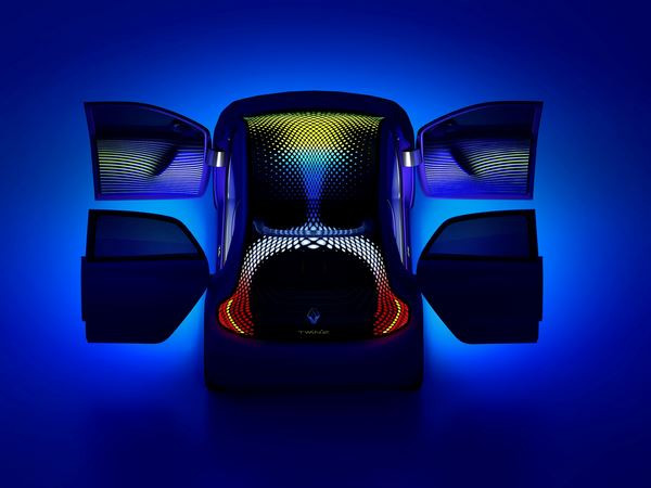 Renault présente le concept-car de petite citadine électrique Twin’Z