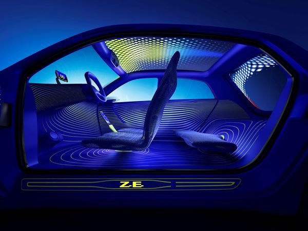 Renault présente le concept-car de petite citadine électrique Twin’Z