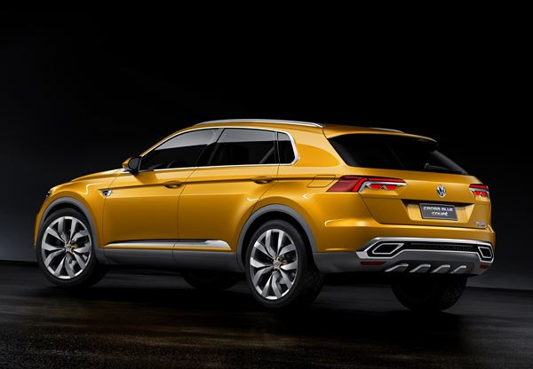 Le concept Volkswagen CrossBlue Coupé dévoilé en première mondiale à Shanghai