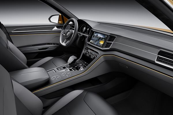 Le concept Volkswagen CrossBlue Coupé dévoilé en première mondiale à Shanghai