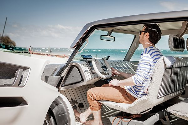 Un concept Toyota Me.We visionnaire d’une automobile verte, légère et abordable