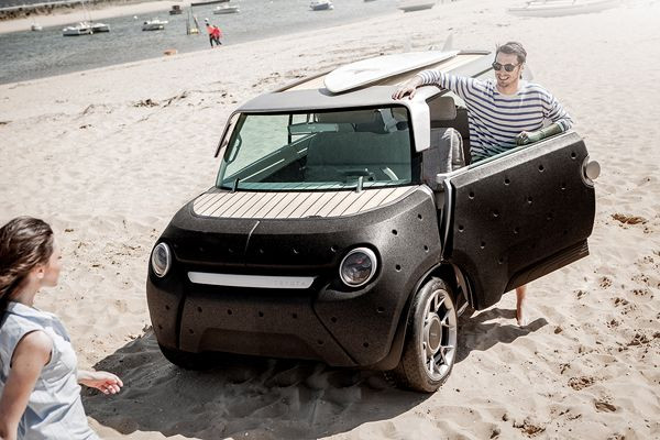 Un concept Toyota Me.We visionnaire d’une automobile verte, légère et abordable