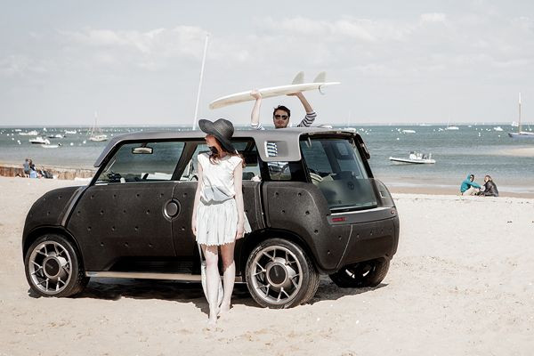 Un concept Toyota Me.We visionnaire d’une automobile verte, légère et abordable