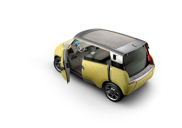 Un concept Toyota Me.We visionnaire d’une automobile verte, légère et abordable