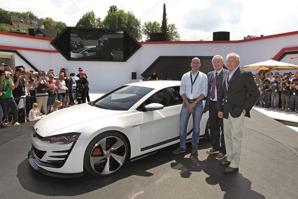 Un concept-car Volkswagen Design Vision GTI doté de 503 ch