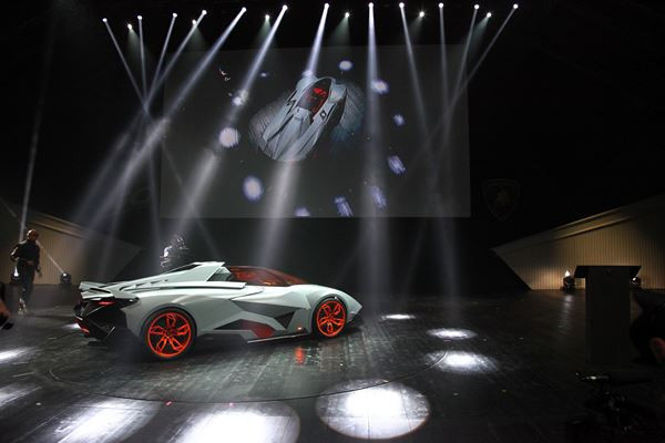 Un concept unique de monoplace Lamborghini Egoista dotée de 600 ch