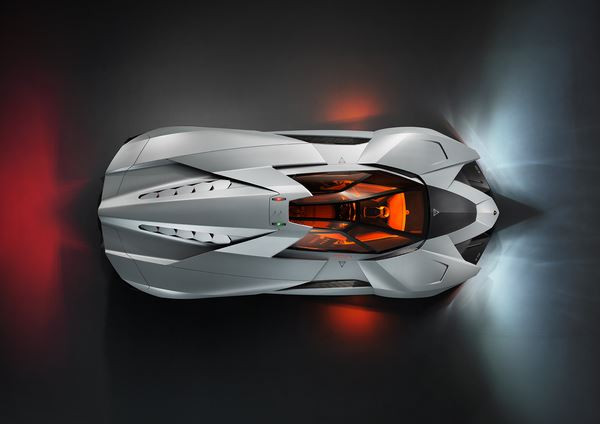 Un concept unique de monoplace Lamborghini Egoista dotée de 600 ch