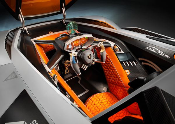 Un concept unique de monoplace Lamborghini Egoista dotée de 600 ch