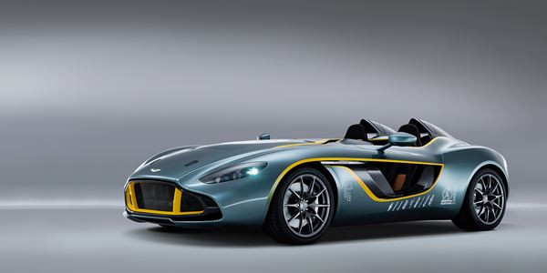 Un concept radical Aston Martin CC100 Speedster pour les 100 ans de la marque anglaise