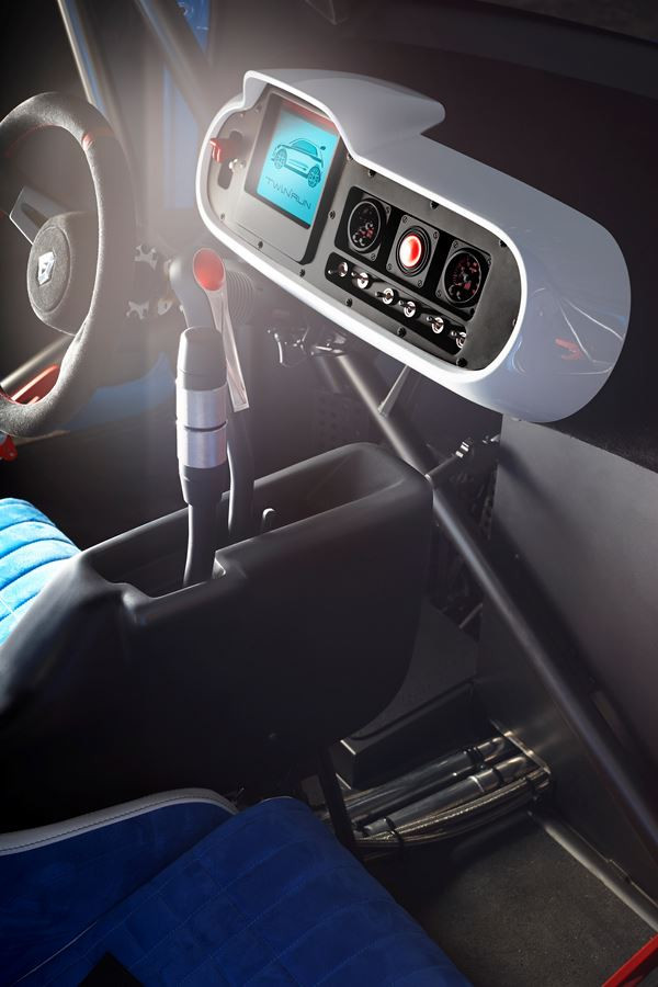 Un concept Renault Twin'Run de petite citadine sportive sur-vitaminée