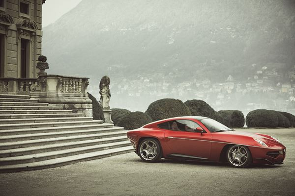 Le concept Alfa Romeo Disco Volant by Touring rappelle l'Alfa Romeo 1900 C52