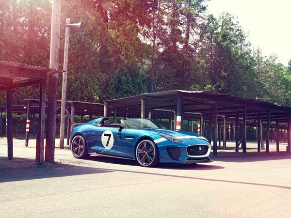 Un projet unique Jaguar Project 7 de roadster monoplace tout aluminium