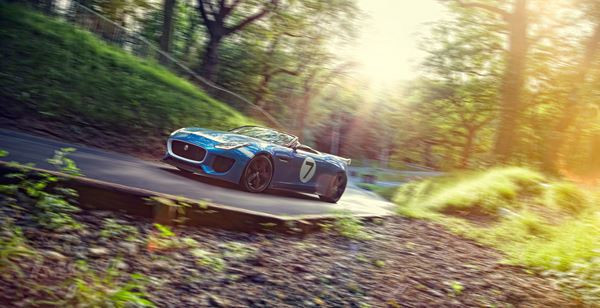 Un projet unique Jaguar Project 7 de roadster monoplace tout aluminium