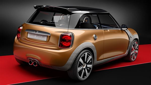 Le concept MINI Vision illustre le futur design MINI