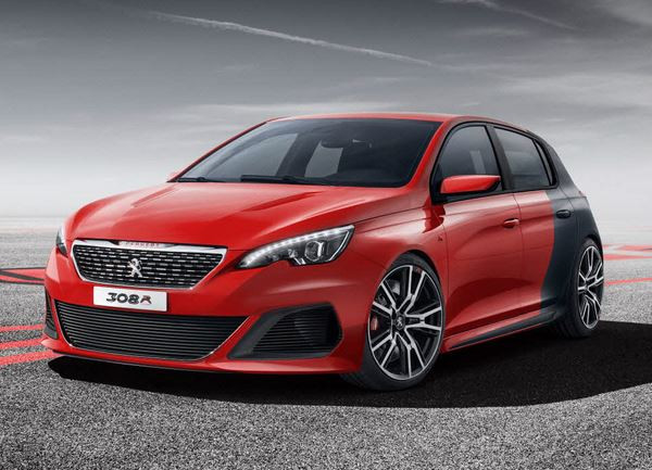 Un concept radical ultra-sportif de Peugeot 308R