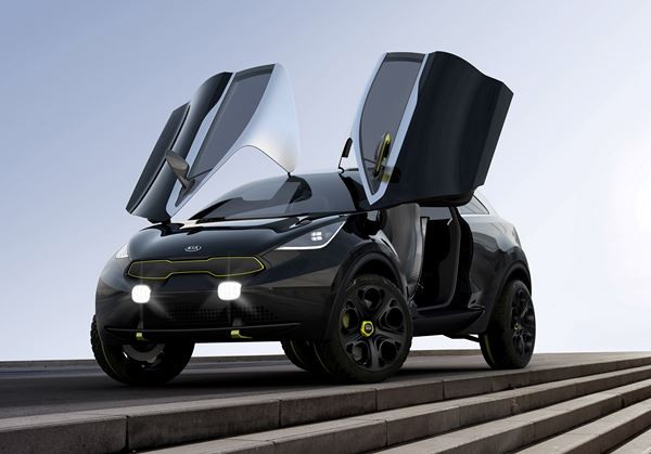 Le concept Kia Niro préfigure ce que pourrait être un modèle Kia du segment B