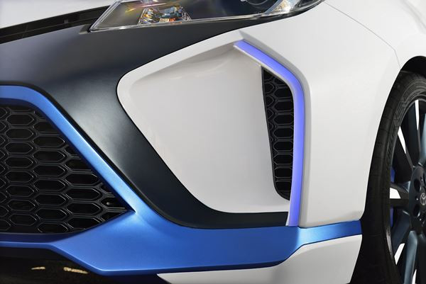 Un concept-car Toyota Yaris Hybrid-R 4 roues motrices doté de 420 ch