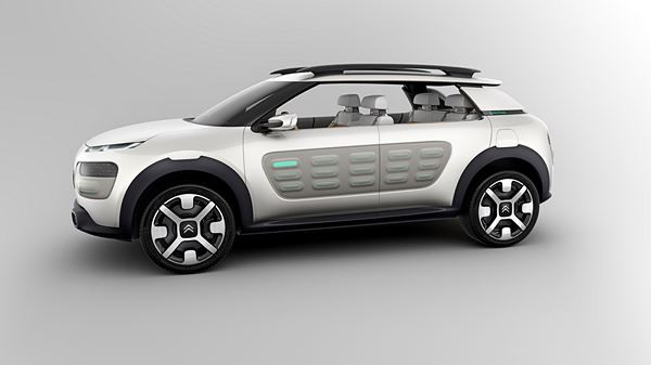 Un concept-car Citroën Cactus au design fonctionnel