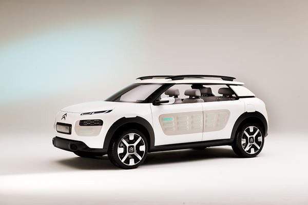Un concept-car Citroën Cactus au design fonctionnel