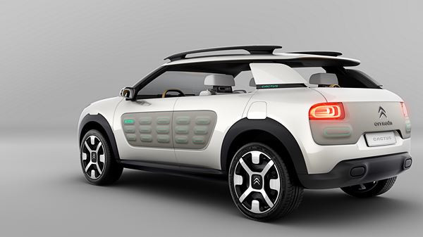 Un concept-car Citroën Cactus au design fonctionnel