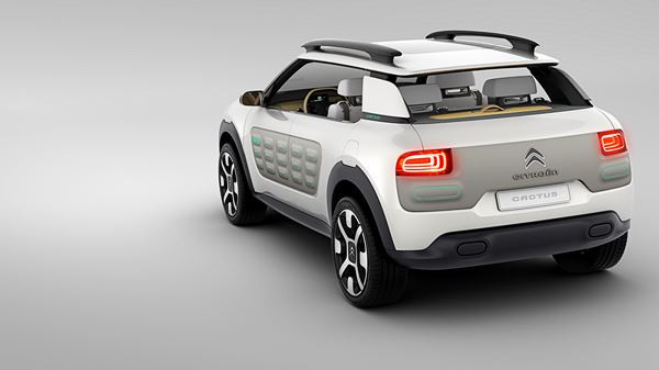 Un concept-car Citroën Cactus au design fonctionnel