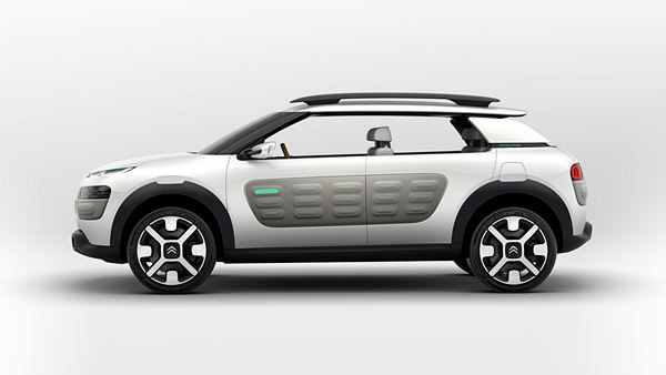 Un concept-car Citroën Cactus au design fonctionnel