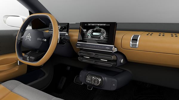 Un concept-car Citroën Cactus au design fonctionnel