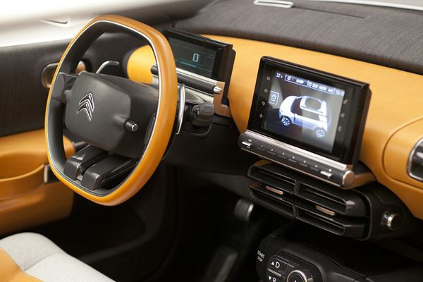 Un concept-car Citroën Cactus au design fonctionnel