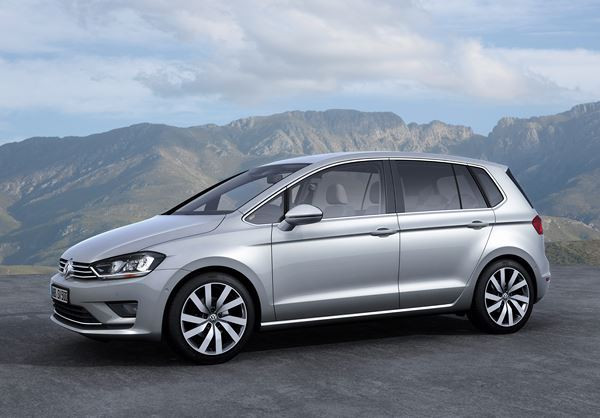 Une étude de Volkswagen Golf Sportsvan qui préfigure la remplaçante de la Golf Plus