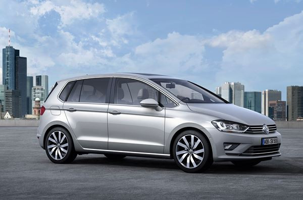 Une étude de Volkswagen Golf Sportsvan qui préfigure la