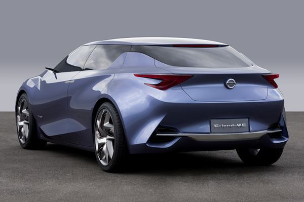 Le concept-car Nissan Friend-Me bouscule les conventions du design de la berline