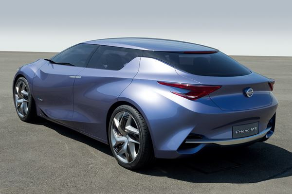 Le concept-car Nissan Friend-Me bouscule les conventions du design de la berline