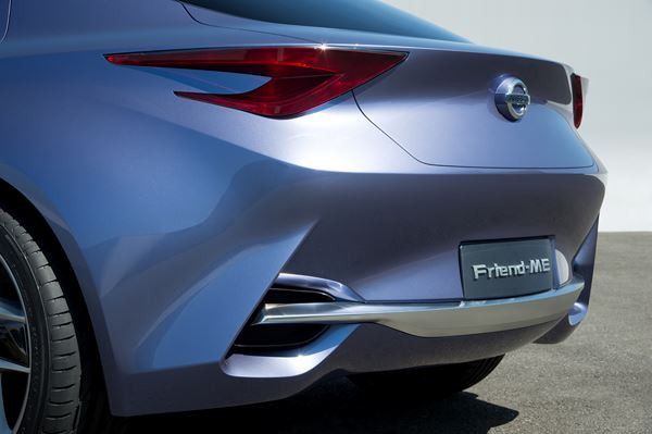 Le concept-car Nissan Friend-Me bouscule les conventions du design de la berline