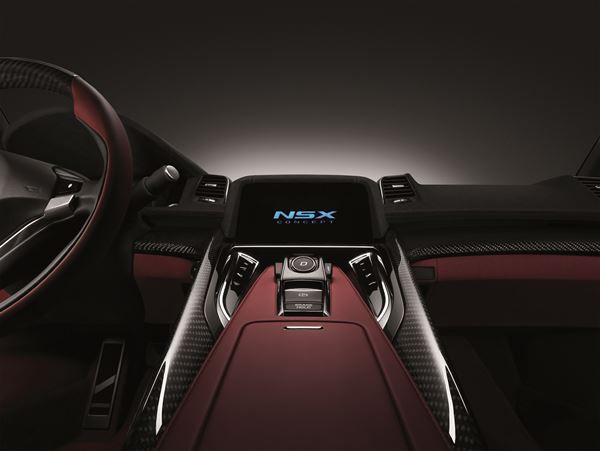Le concept NSX Concept II montre l’évolution stylistique de la supersportive Honda