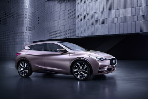 Le concept Q30 illustre la vision du futur modèle compact premium d’Infiniti