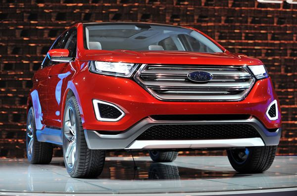 Le Ford Edge Concept annonce le nouveau grand SUV Ford pour l’Europe