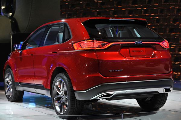 Le Ford Edge Concept annonce le nouveau grand SUV Ford pour l’Europe