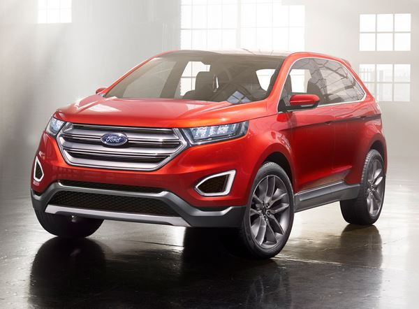 Le Ford Edge Concept annonce le nouveau grand SUV Ford pour l’Europe