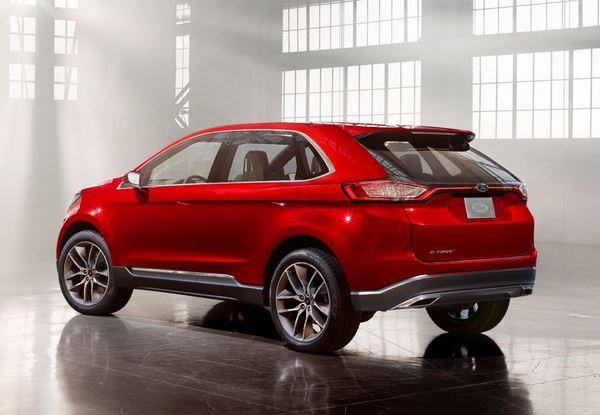 Le Ford Edge Concept annonce le nouveau grand SUV Ford pour l’Europe