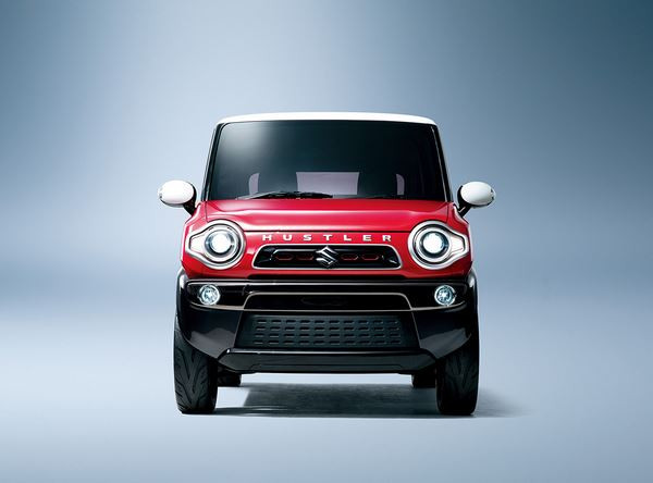Un concept de mini-voiture coupé Suzuki Hustler adapté au mode de vie actif