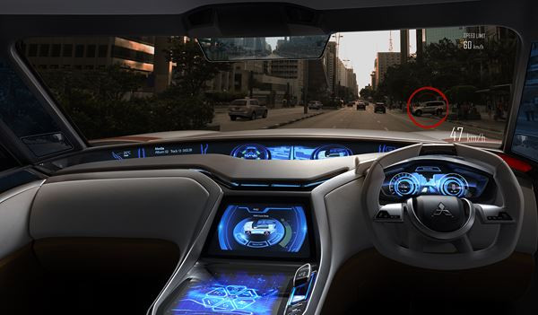Un concept Mitsubishi GC-PHEV de grand SUV hybride rechargeable dévoilé à Tokyo
