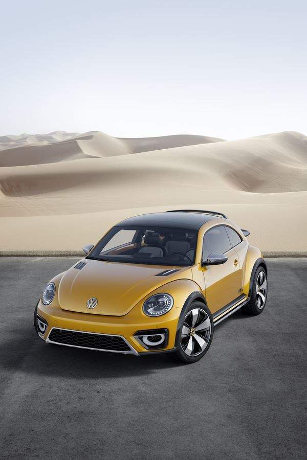 Un concept de version tout terrain Volkswagen Beetle Dune proche de la série
