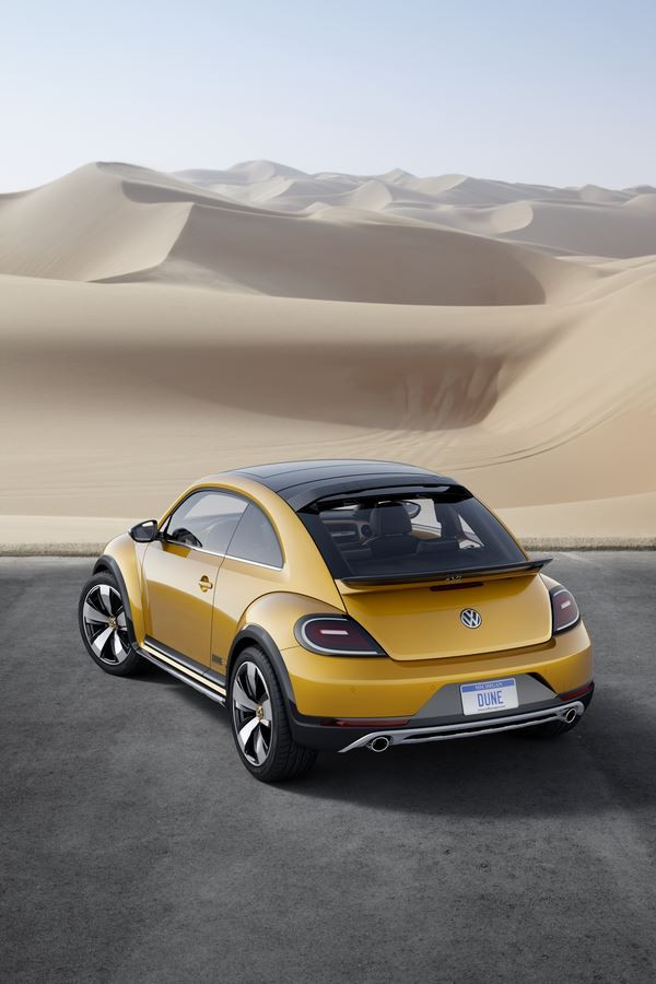 Un concept de version tout terrain Volkswagen Beetle Dune proche de la série