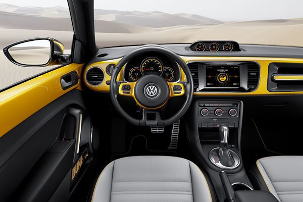 Un concept de version tout terrain Volkswagen Beetle Dune proche de la série