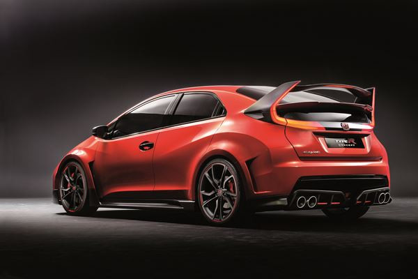 Concept Honda Civic Type R: lignes et performances agressives