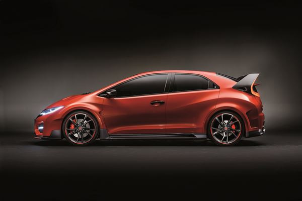 Concept Honda Civic Type R: lignes et performances agressives