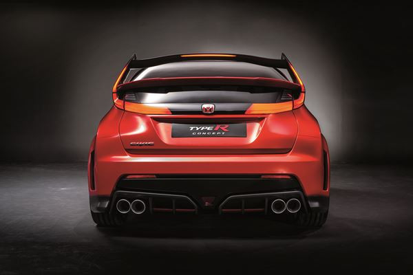 Concept Honda Civic Type R: lignes et performances agressives
